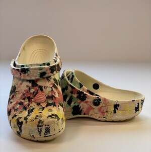Crocs Classic Tie Dye Mania Clog Multi-Color Shoes